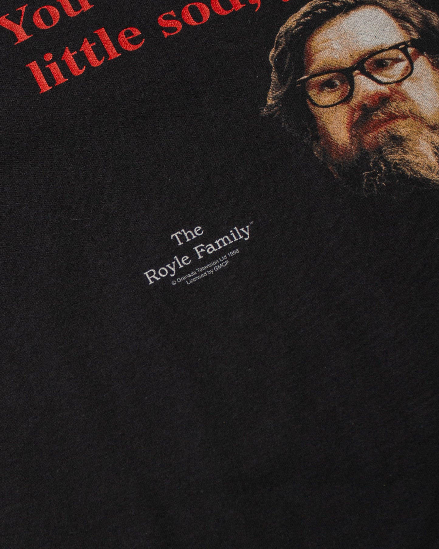 1998 "..lazy little sod.." Royle Family T-shirt black - M