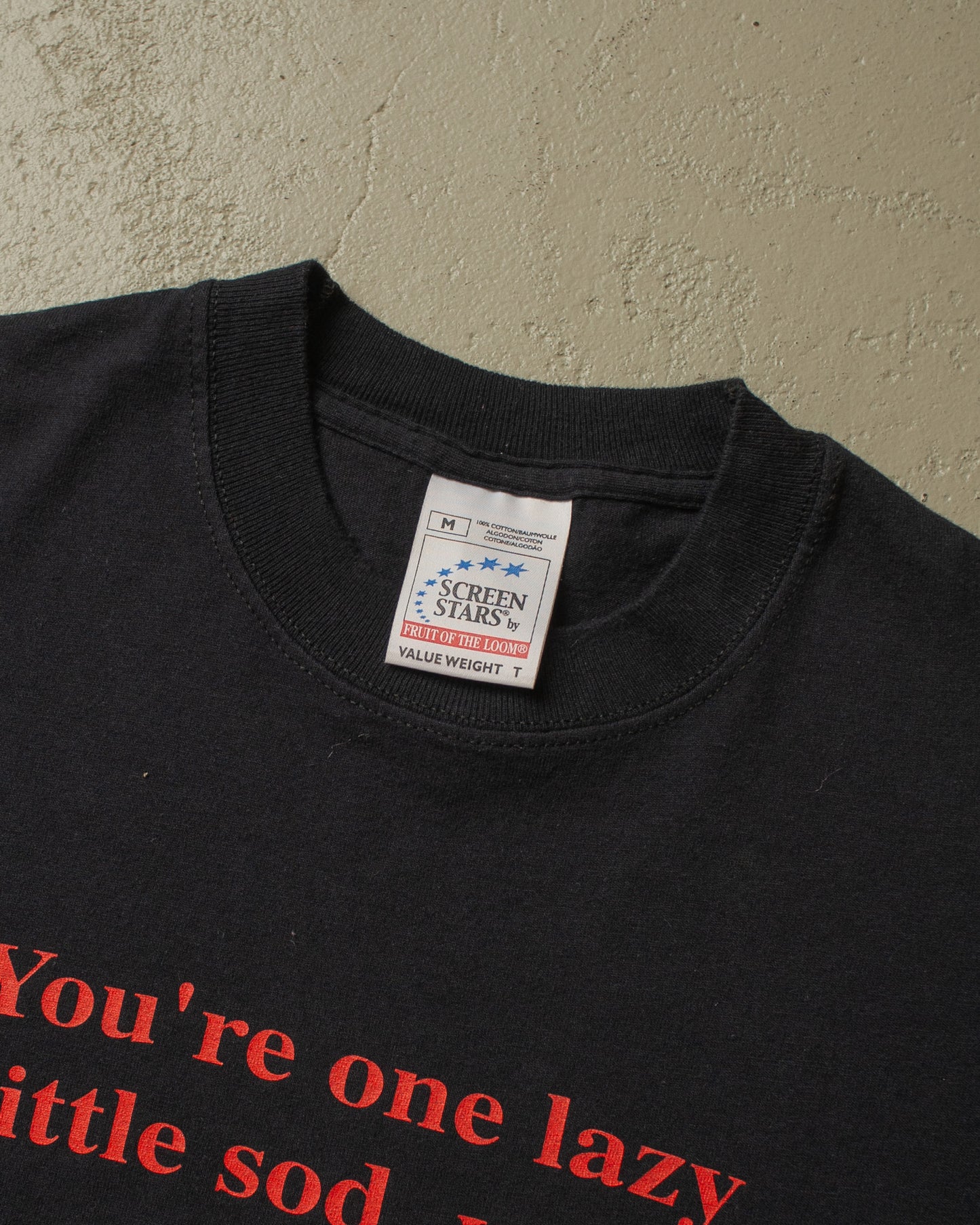 1998 "..lazy little sod.." Royle Family T-shirt black - M