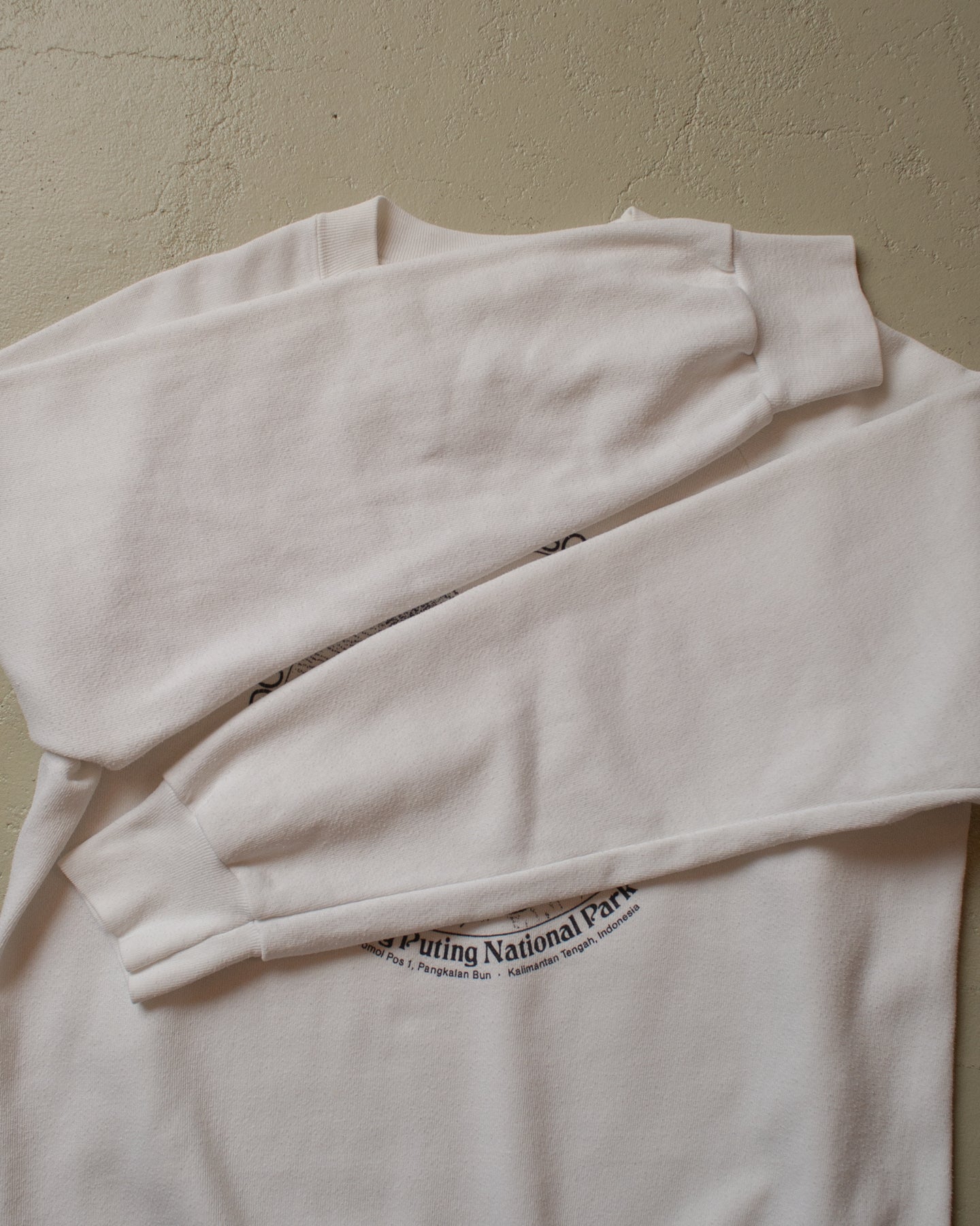 90s Proboscis Monkey Study Sweatshirt white - M/L