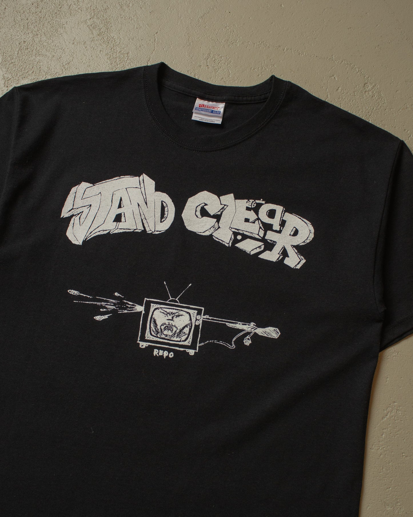 2000s Stand Clear T-shirt black - M