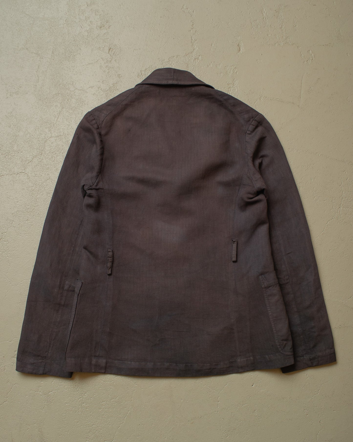 1930s German Linen Sports Jacket purple - S
