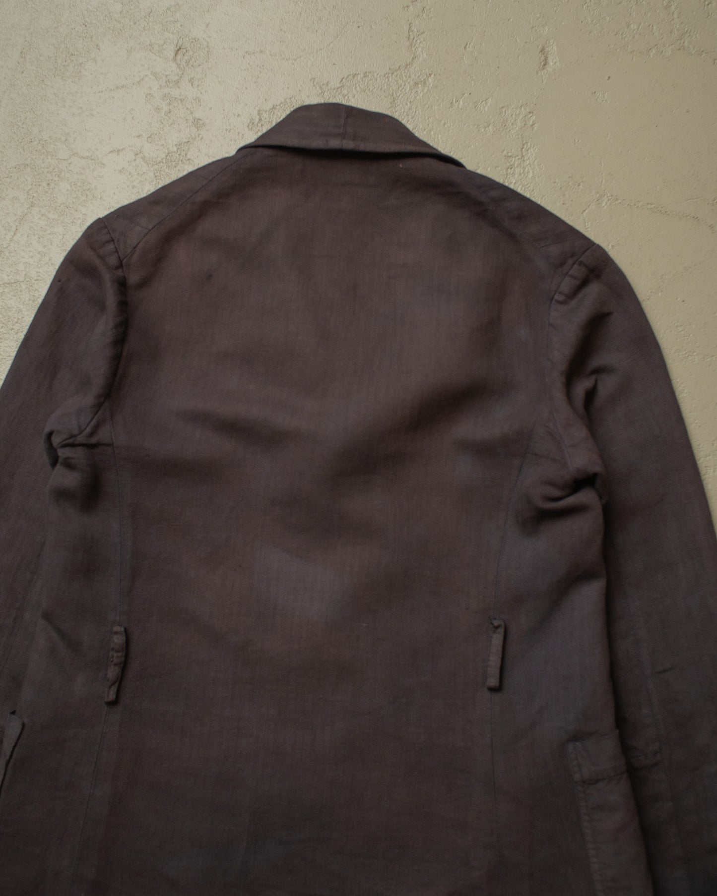 1930s German Linen Sports Jacket purple - S