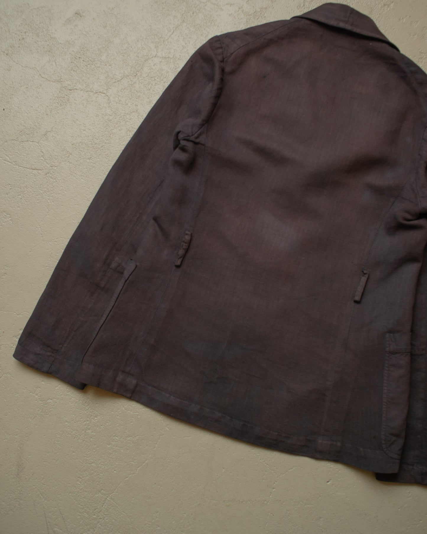 1930s German Linen Sports Jacket purple - S