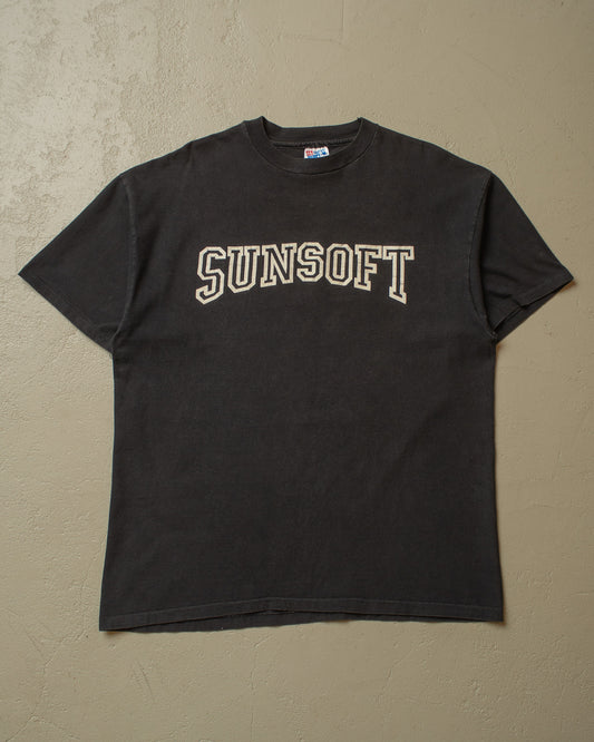 1995 SUNSOFT Tech "Glow in the Dark" T-shirt black - XL