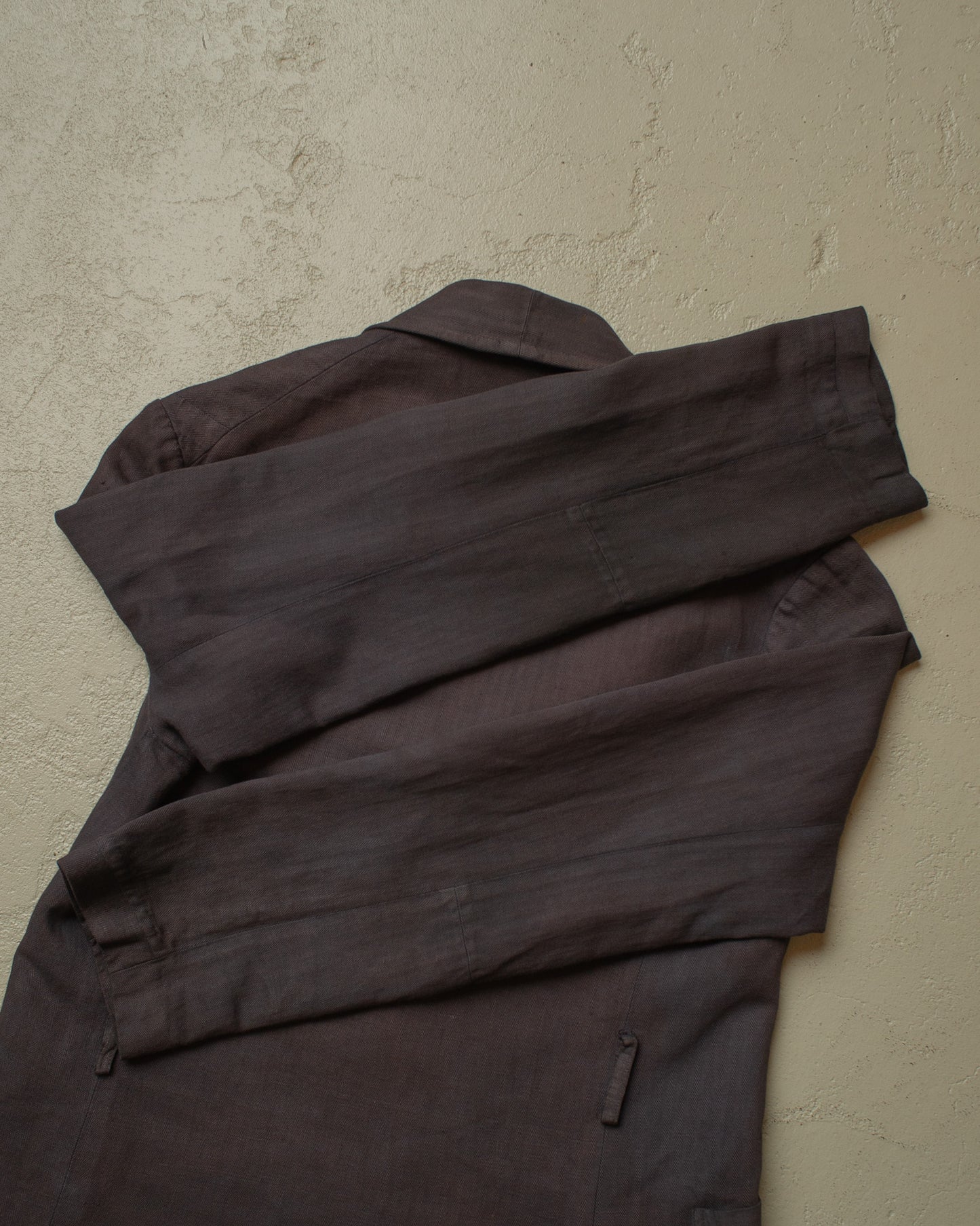 1930s German Linen Sports Jacket purple - S