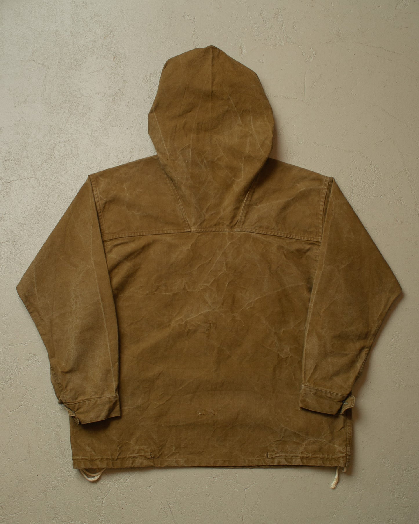 1950s East European Canvas Smock brown - L