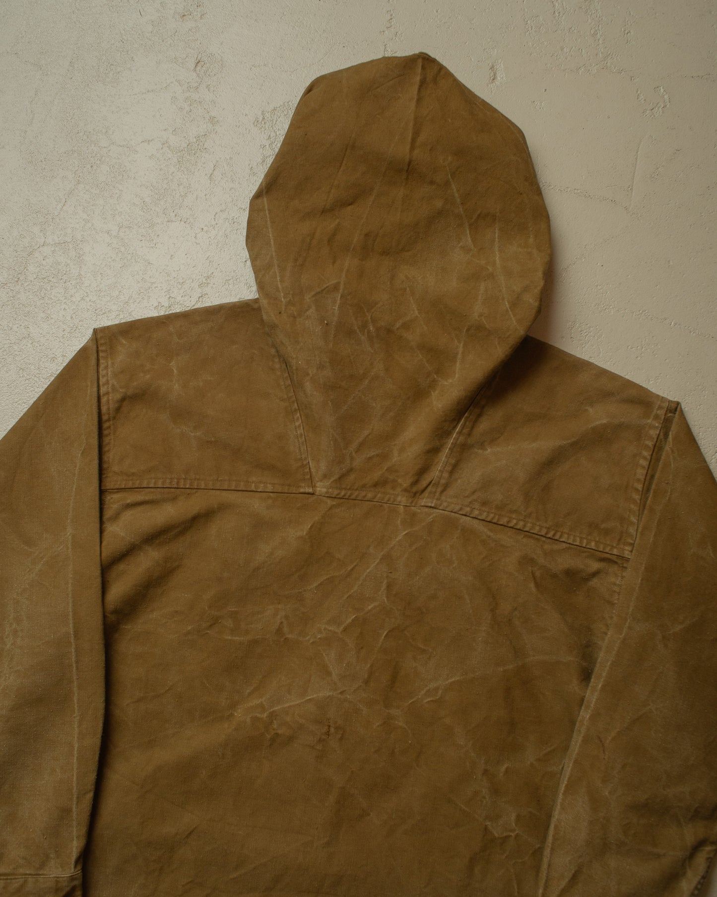 1950s East European Canvas Smock brown - L