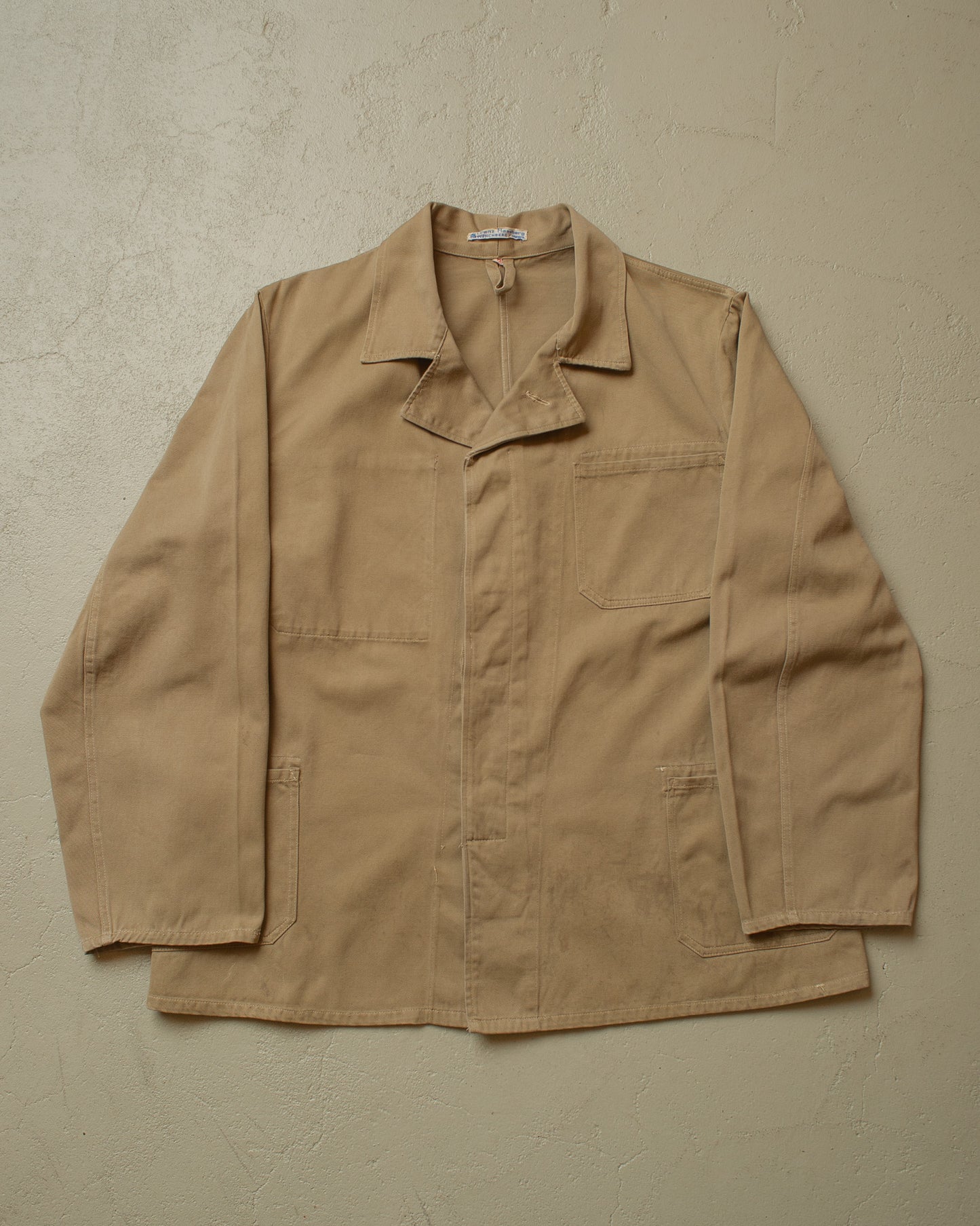 1940s Franz Maasberg German Work Jacket beige - M/L