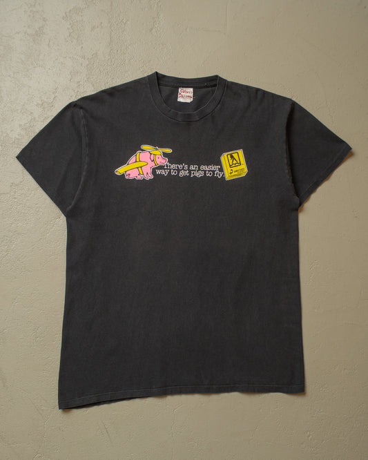 1990s Yellow Pages Promo T-shirt black - L/XL