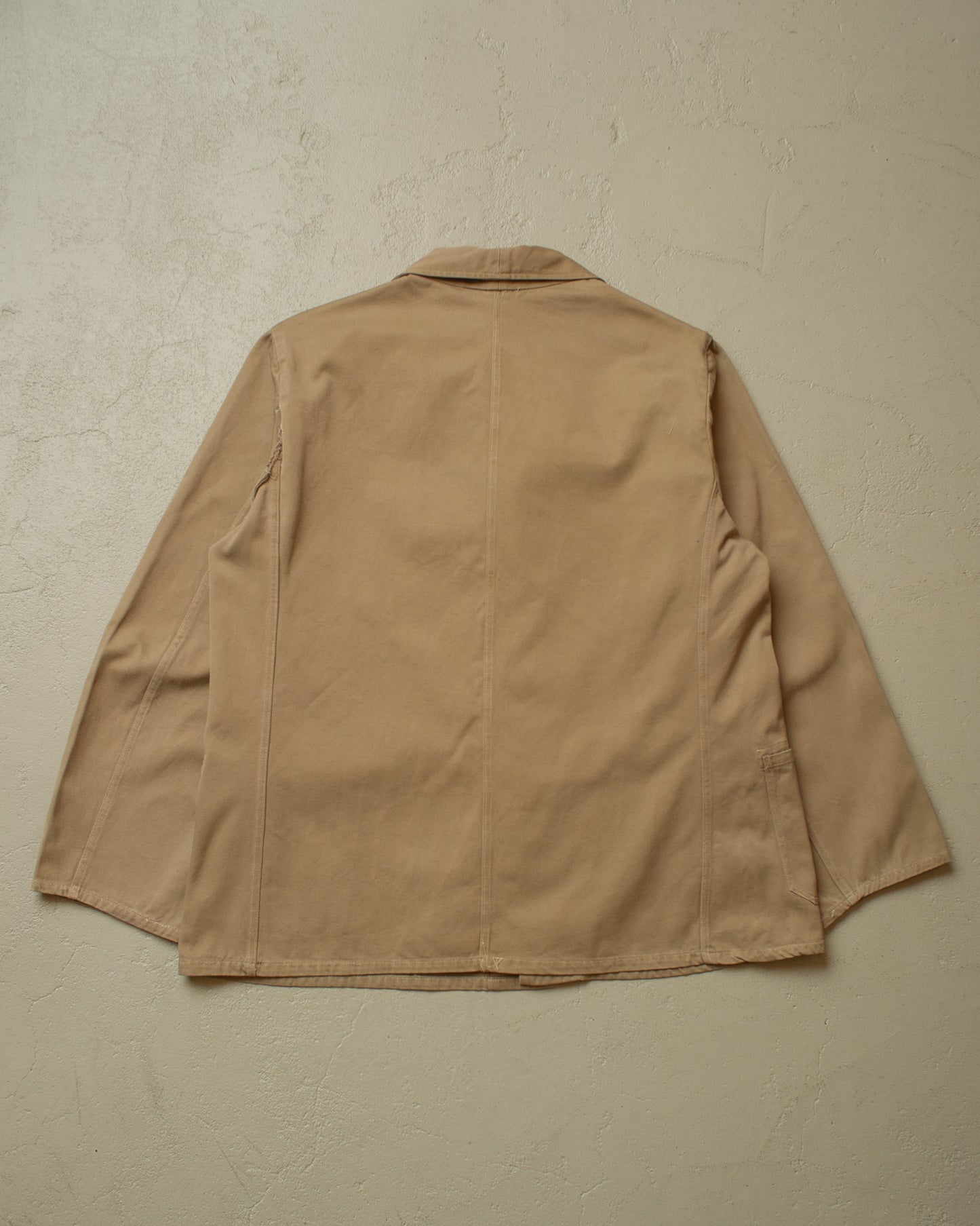 1940s Franz Maasberg German Work Jacket beige - M/L