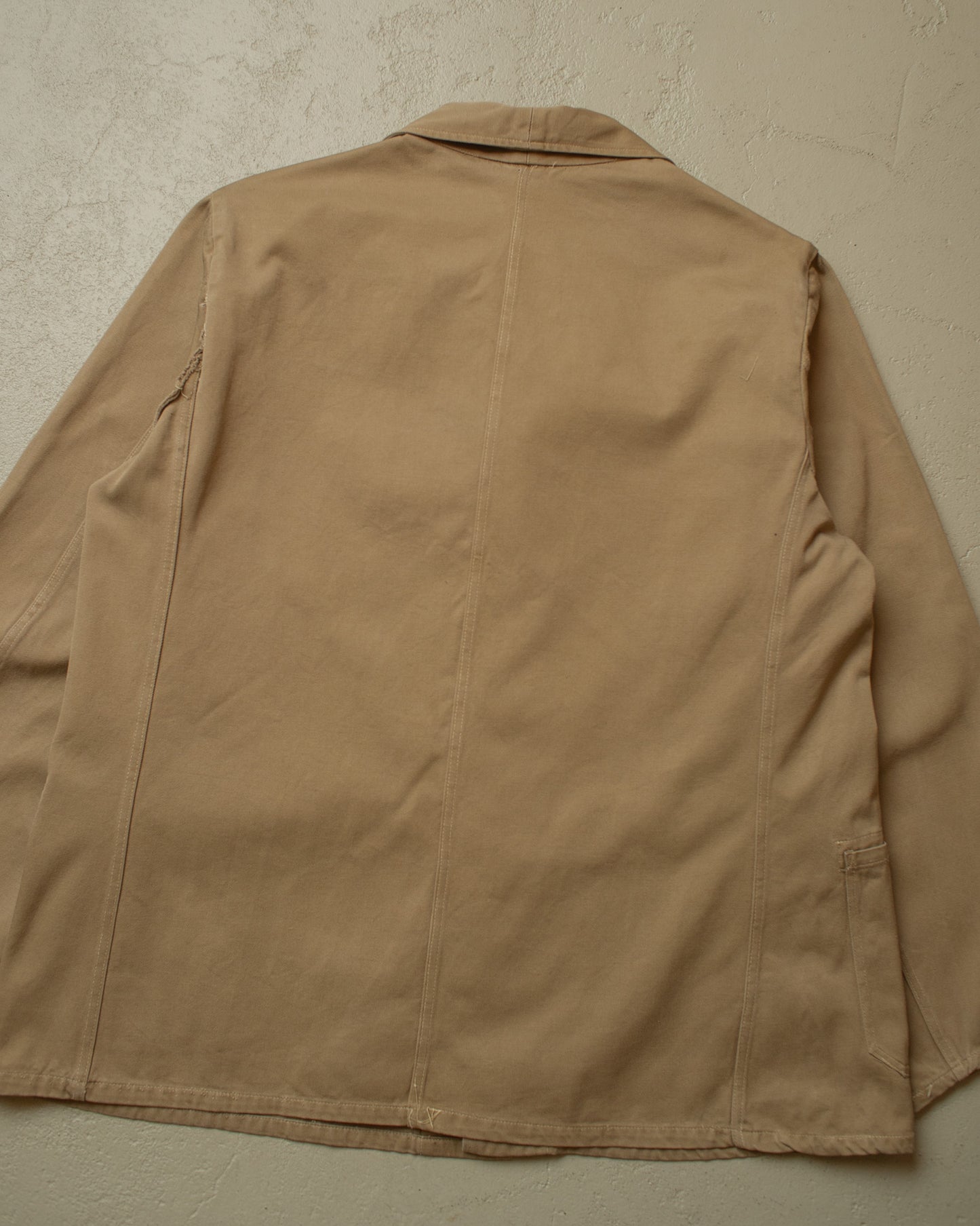 1940s Franz Maasberg German Work Jacket beige - M/L