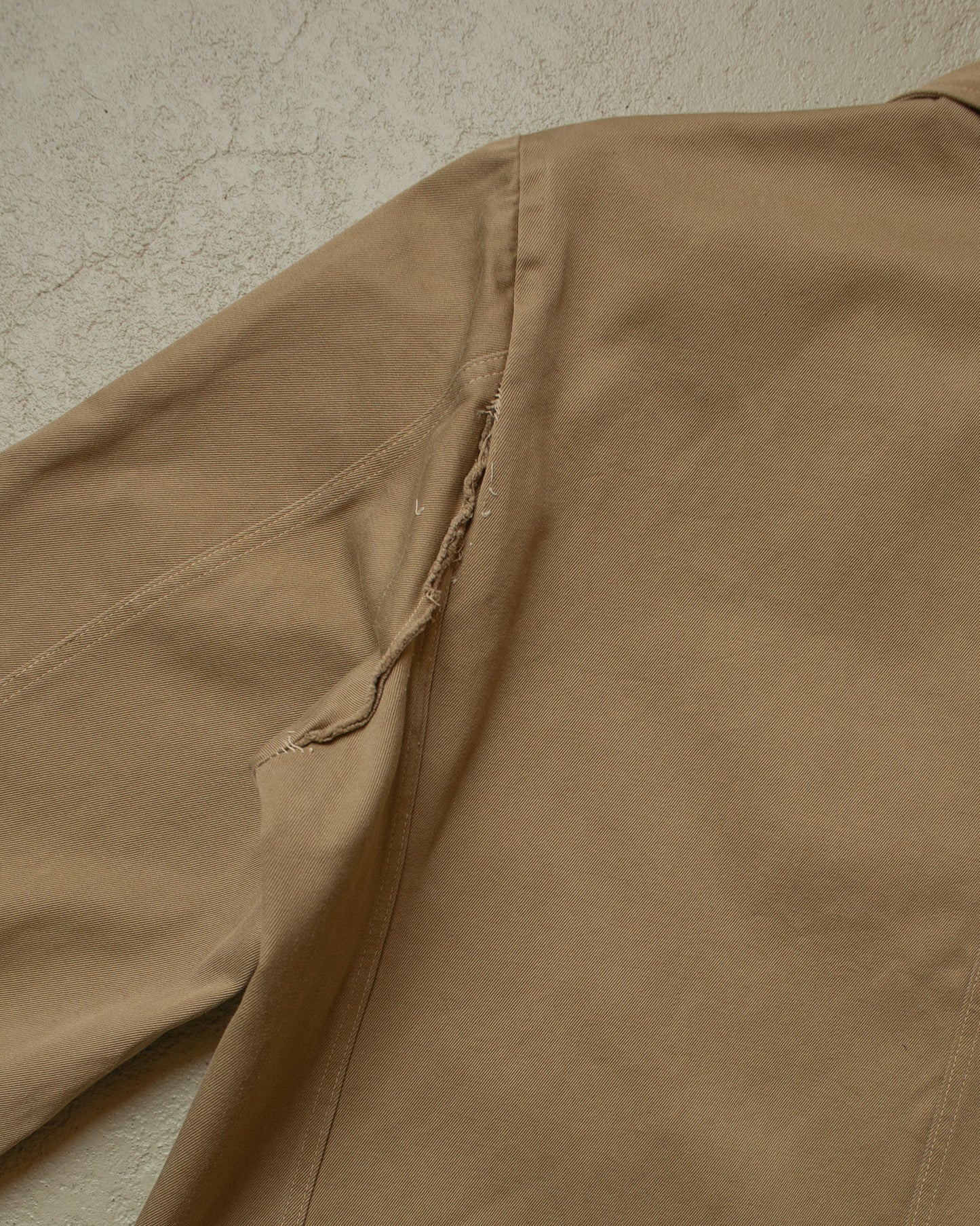 1940s Franz Maasberg German Work Jacket beige - M/L