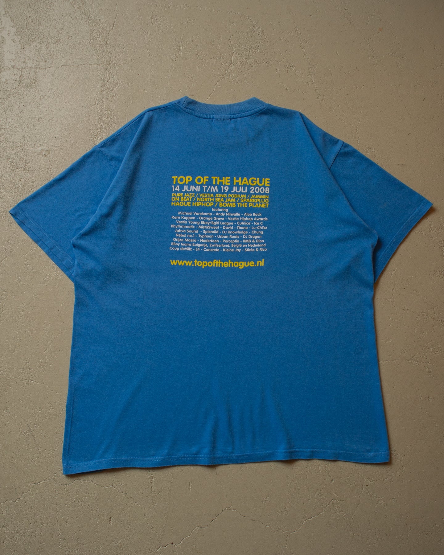 2008 The Hague Music Festival T-shirt blue - XL