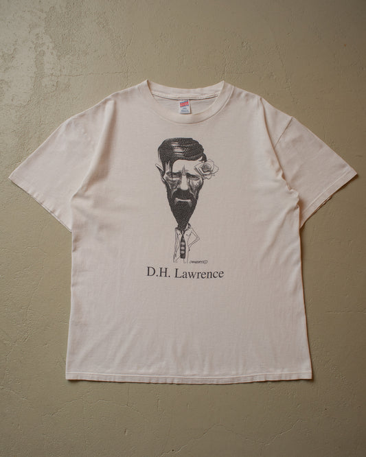 1993 D. H. Lawrence T-shirt white - XL