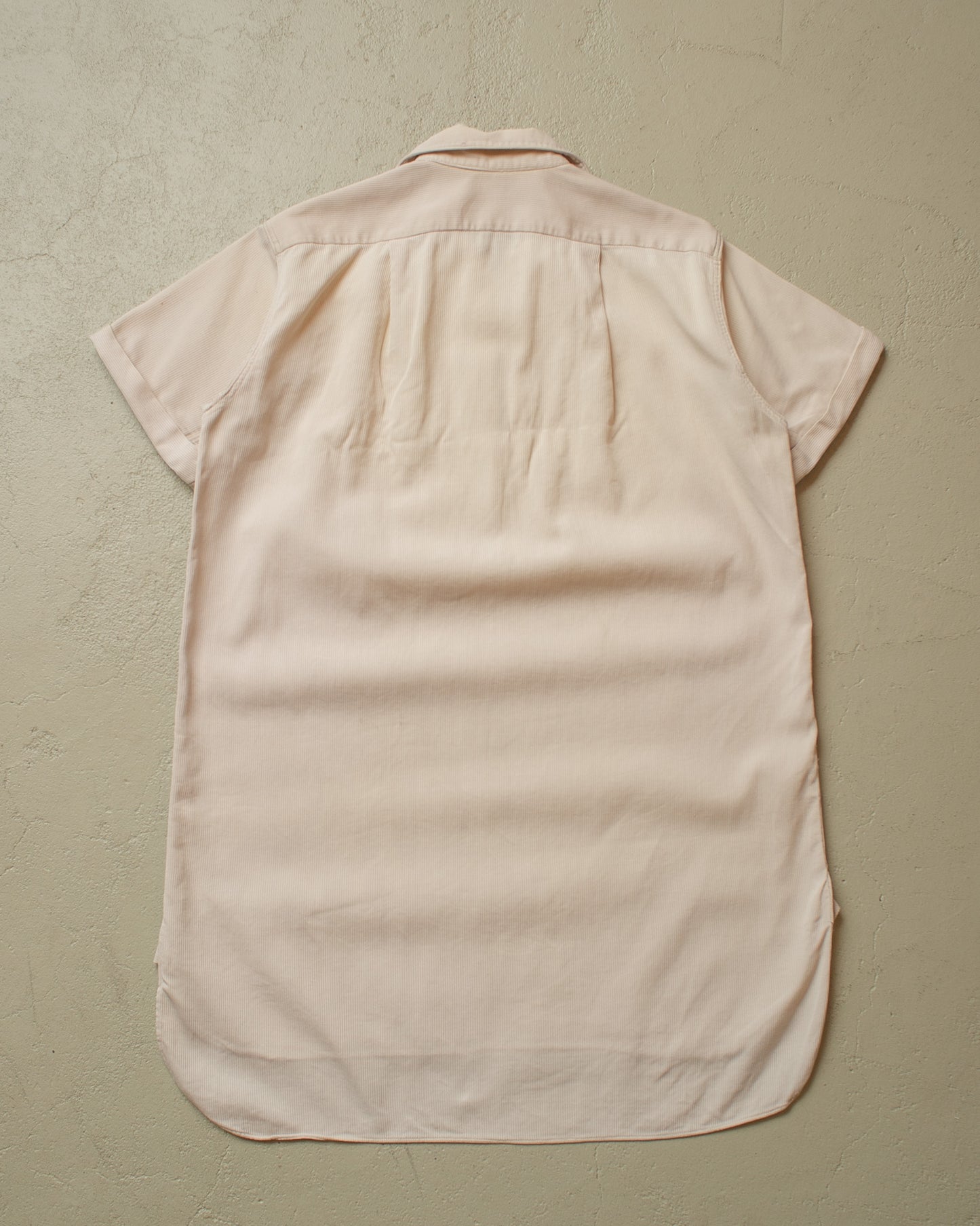1940s/50s German Zip Shirt creme - S/M