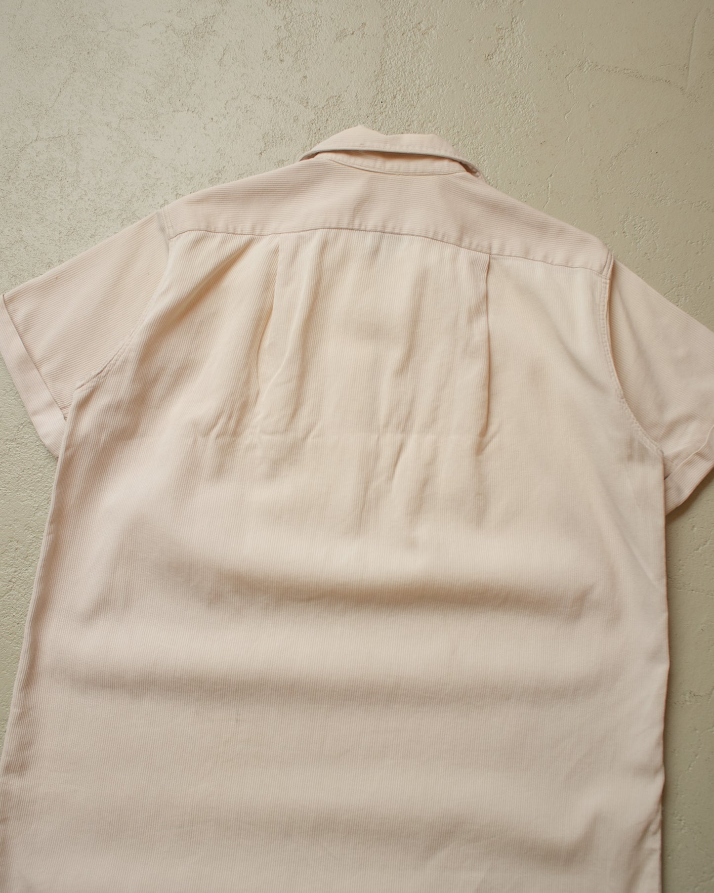 1940s/50s German Zip Shirt creme - S/M