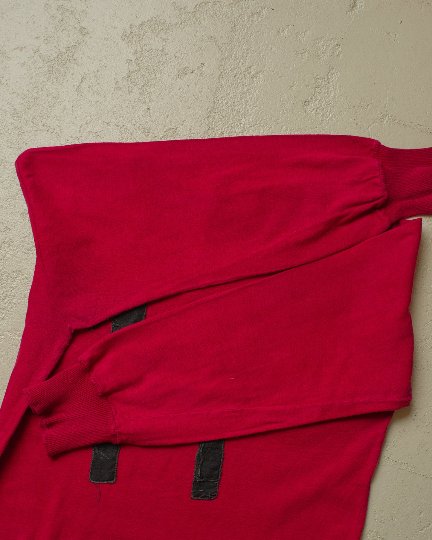 1960s/70s Palme Longsleeve Soccer Jersey burgundy - S