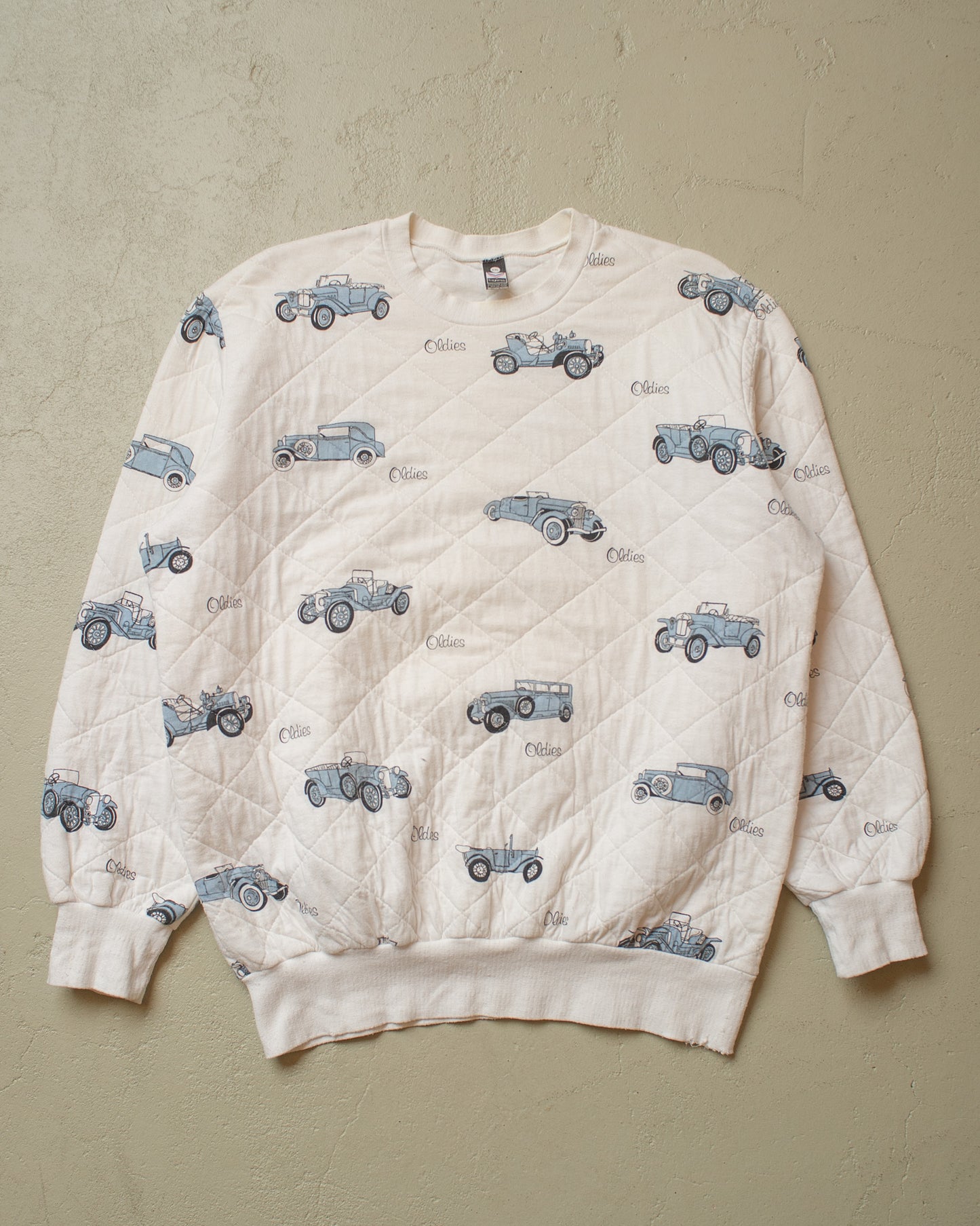1980s Trigema Oldies Double Face Sweatshirt white - L/XL