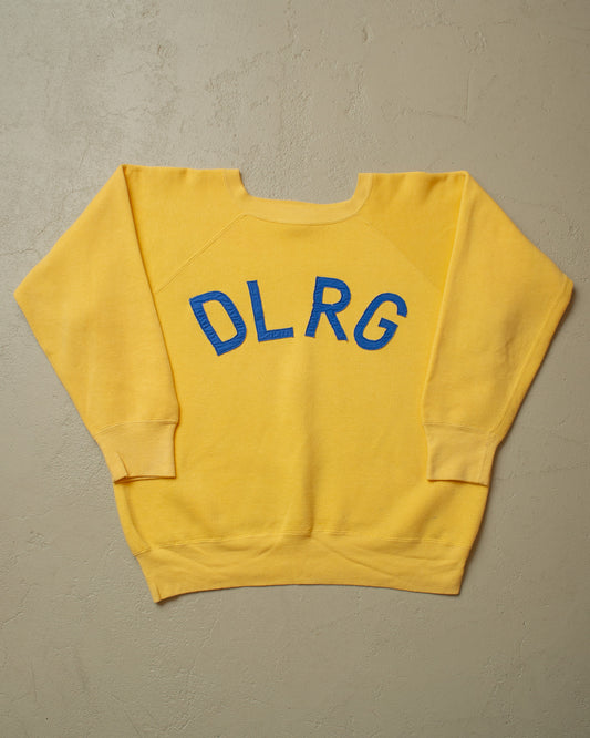 1960s/70s DLRG Sweatshirt yellow - M/L