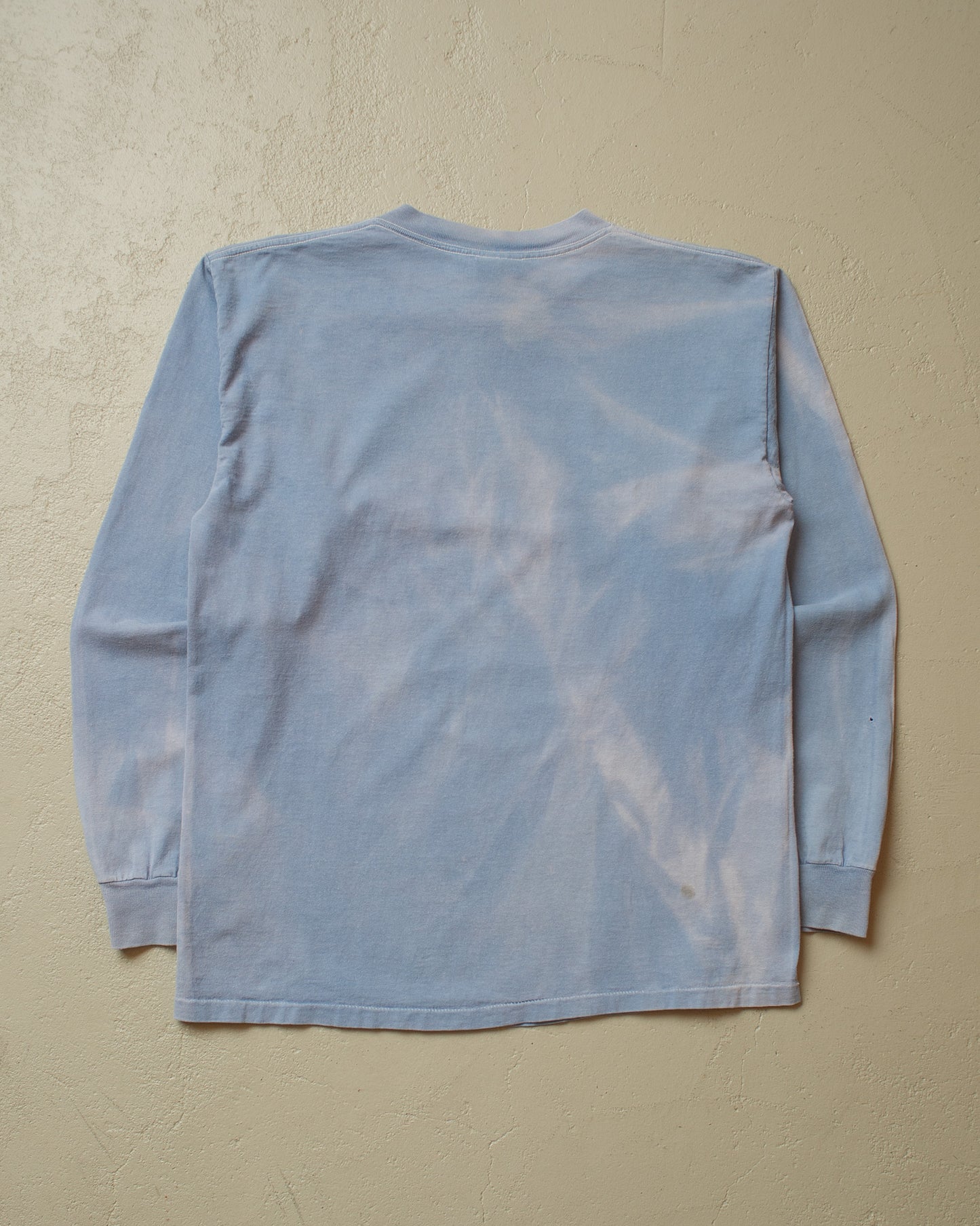 1990s Sunfaded Dooks Riser Pads (Shortys) Longsleeve blue - M/L