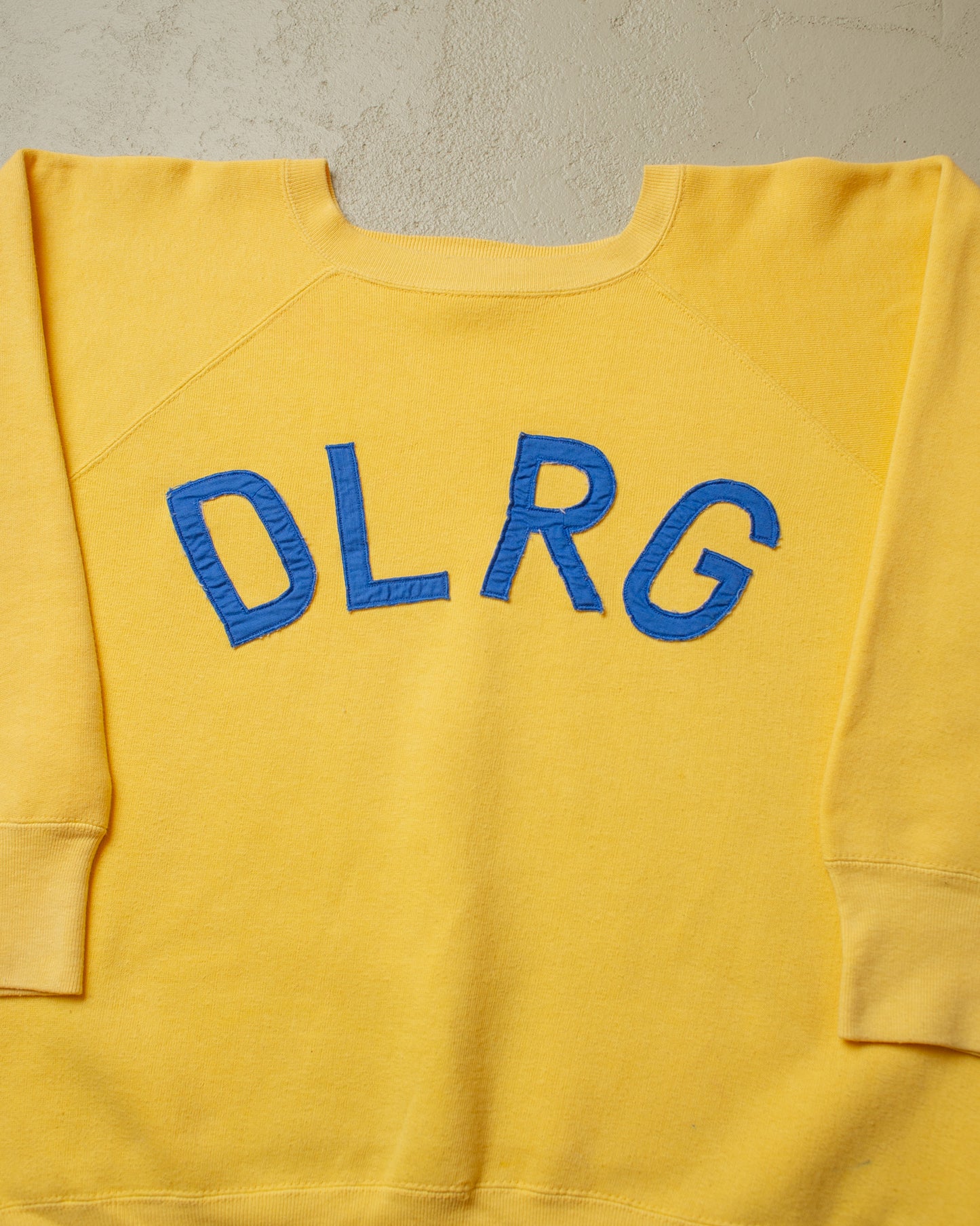 1960s/70s DLRG Sweatshirt yellow - M/L