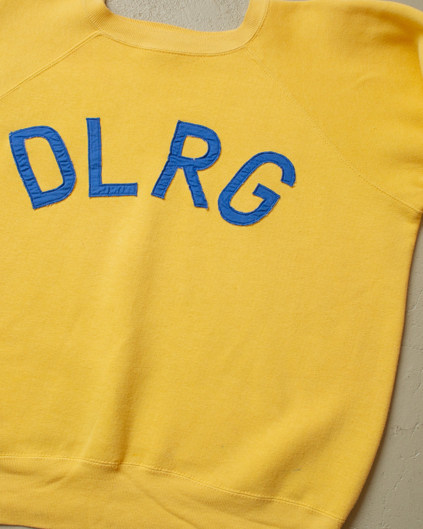 1960s/70s DLRG Sweatshirt yellow - M/L