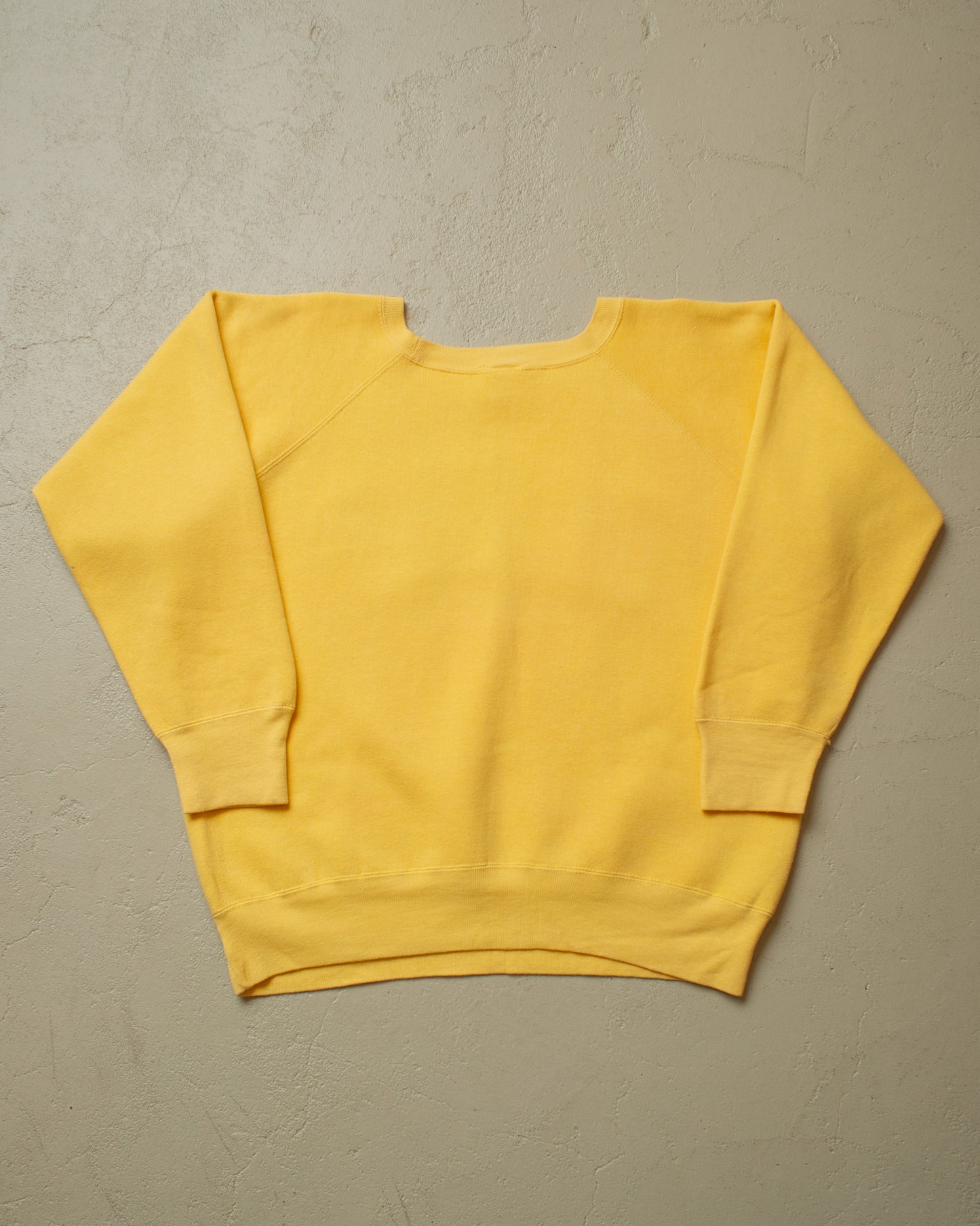 1960s/70s DLRG Sweatshirt yellow - M/L