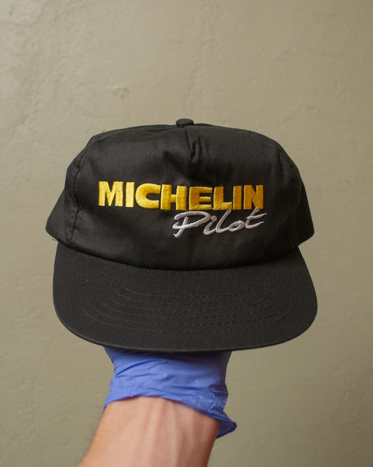 1990s Michelin Pilot Snapback black