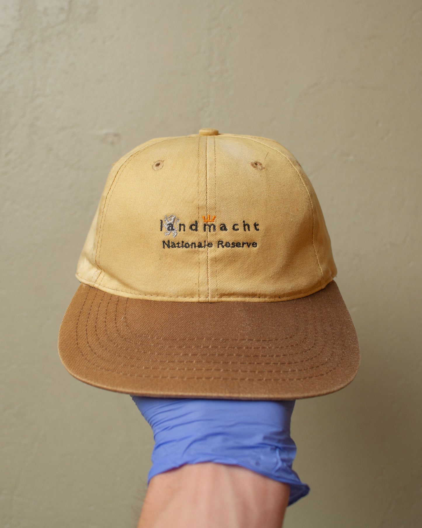 2000s Landmacht Two Tone Snapnack beige/brown