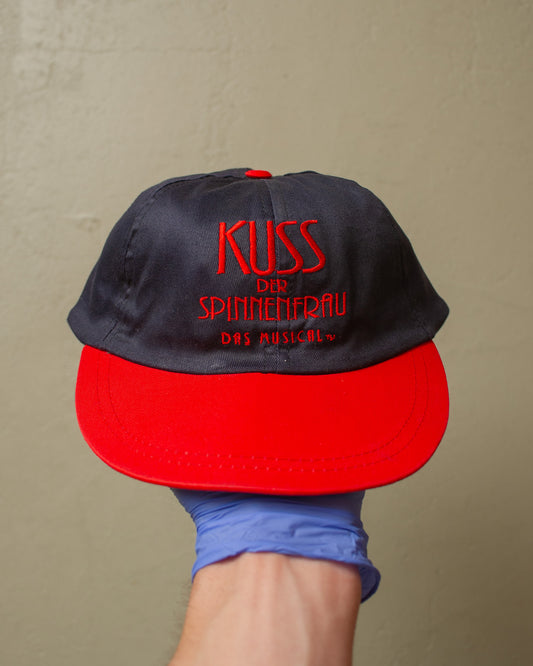1990s "Kuss der Spinnenfrau" Musical Snapback navyblue/red