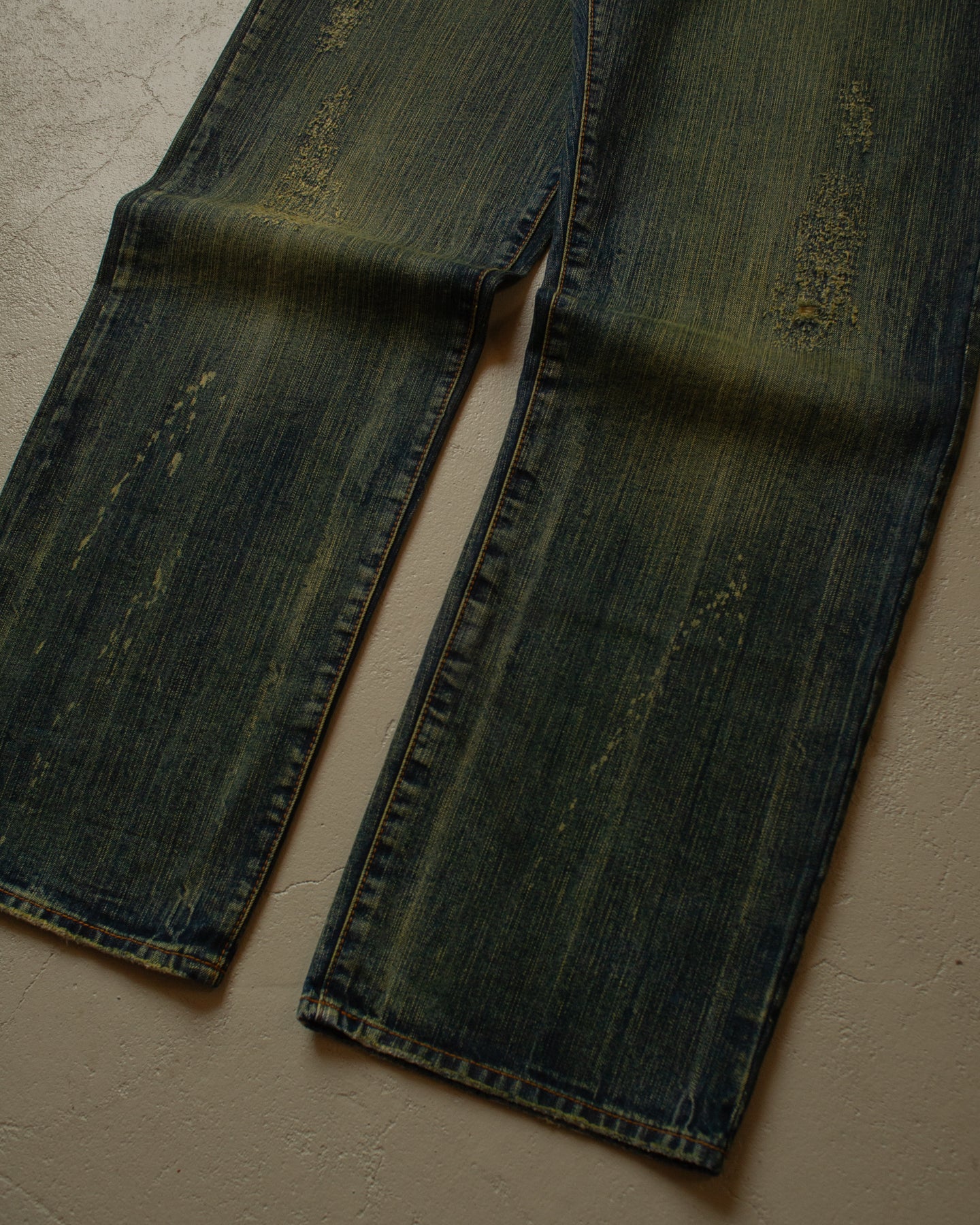 2000s Deadstock LRG Mud Wash Baggy Jeans - 40