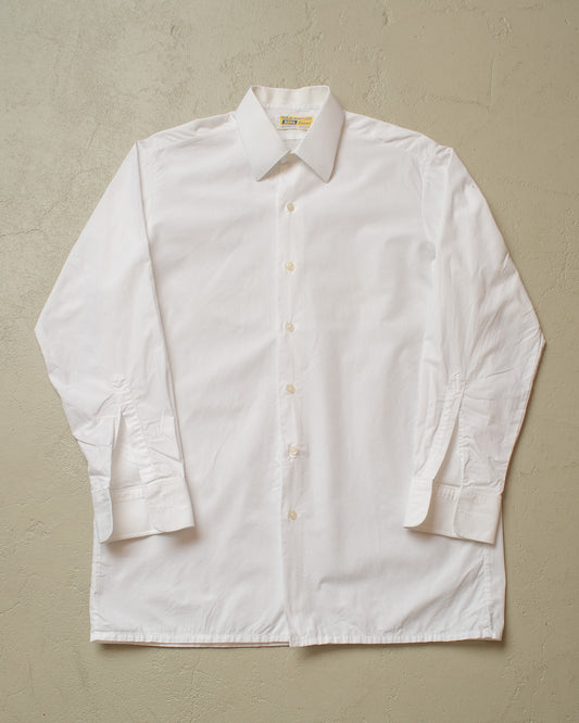 1960s German Bawa Dress Shirt white - M