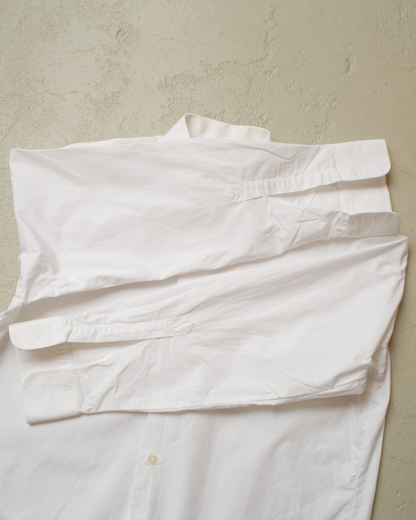1960s German Bawa Dress Shirt white - M