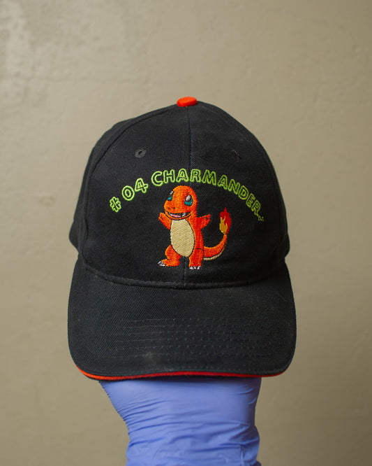 2000s unworn Pokemon Charmander Strapback black - Kids/Small