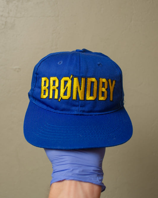 1990s Brondby Snapback blue