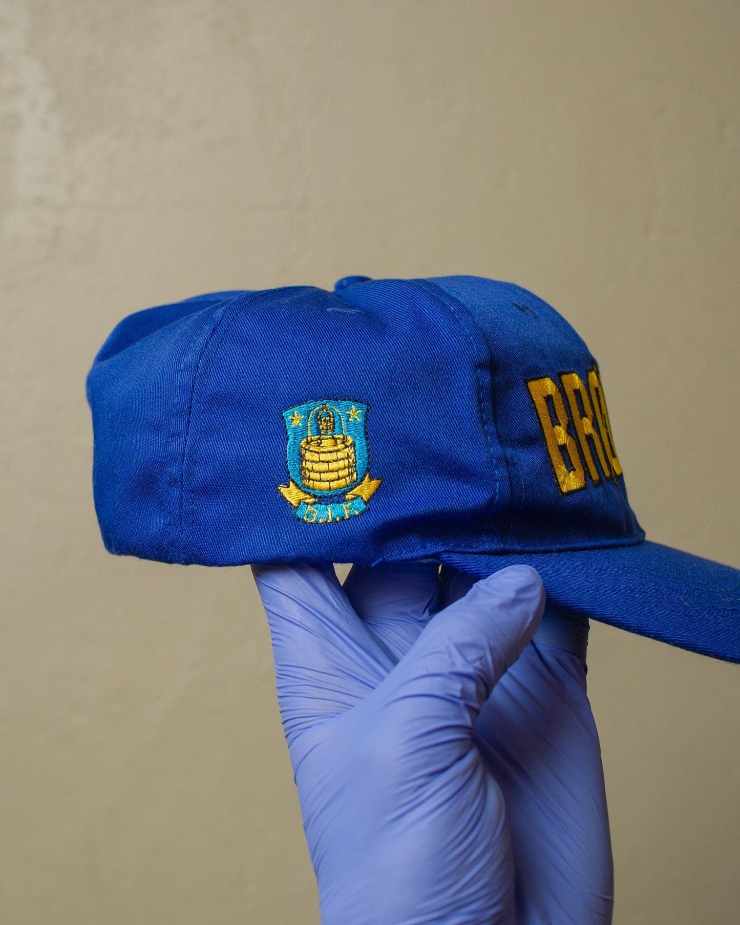 1990s Brondby Snapback blue