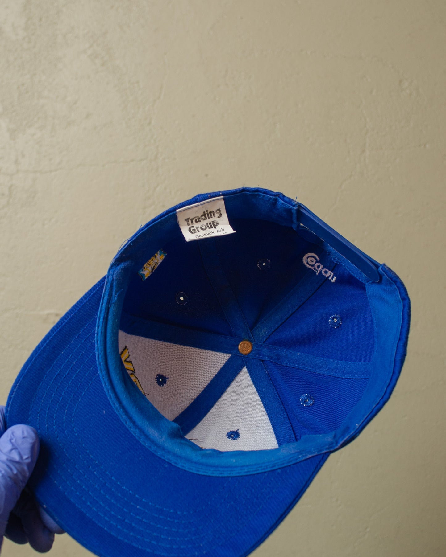 1990s Brondby Snapback blue