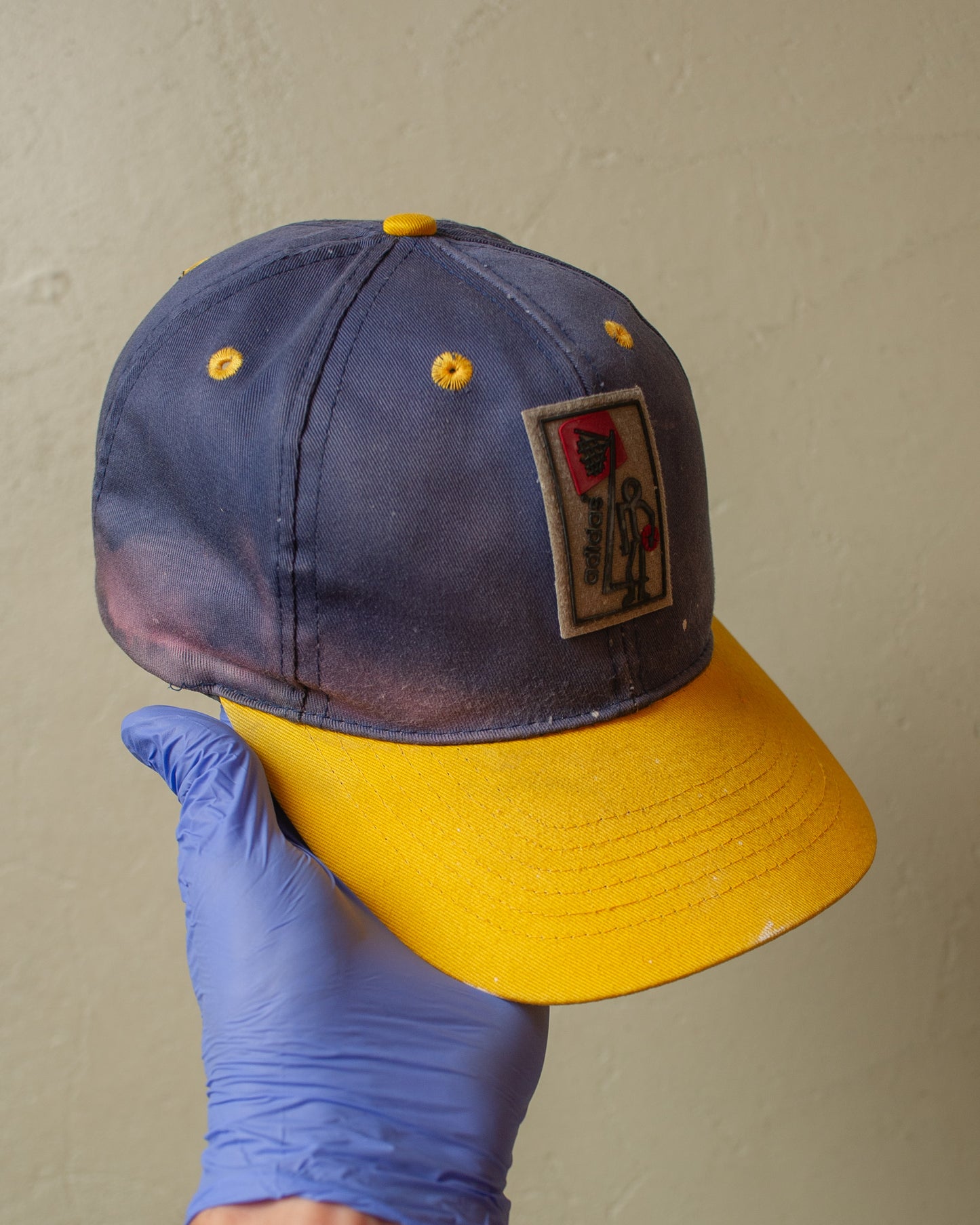 1990s stained Adidas Streetball Two Tone Snapback