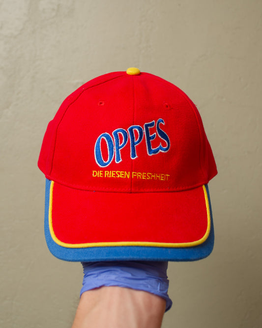 2000s Oppes "Die riesen Freshheit" Strapback red