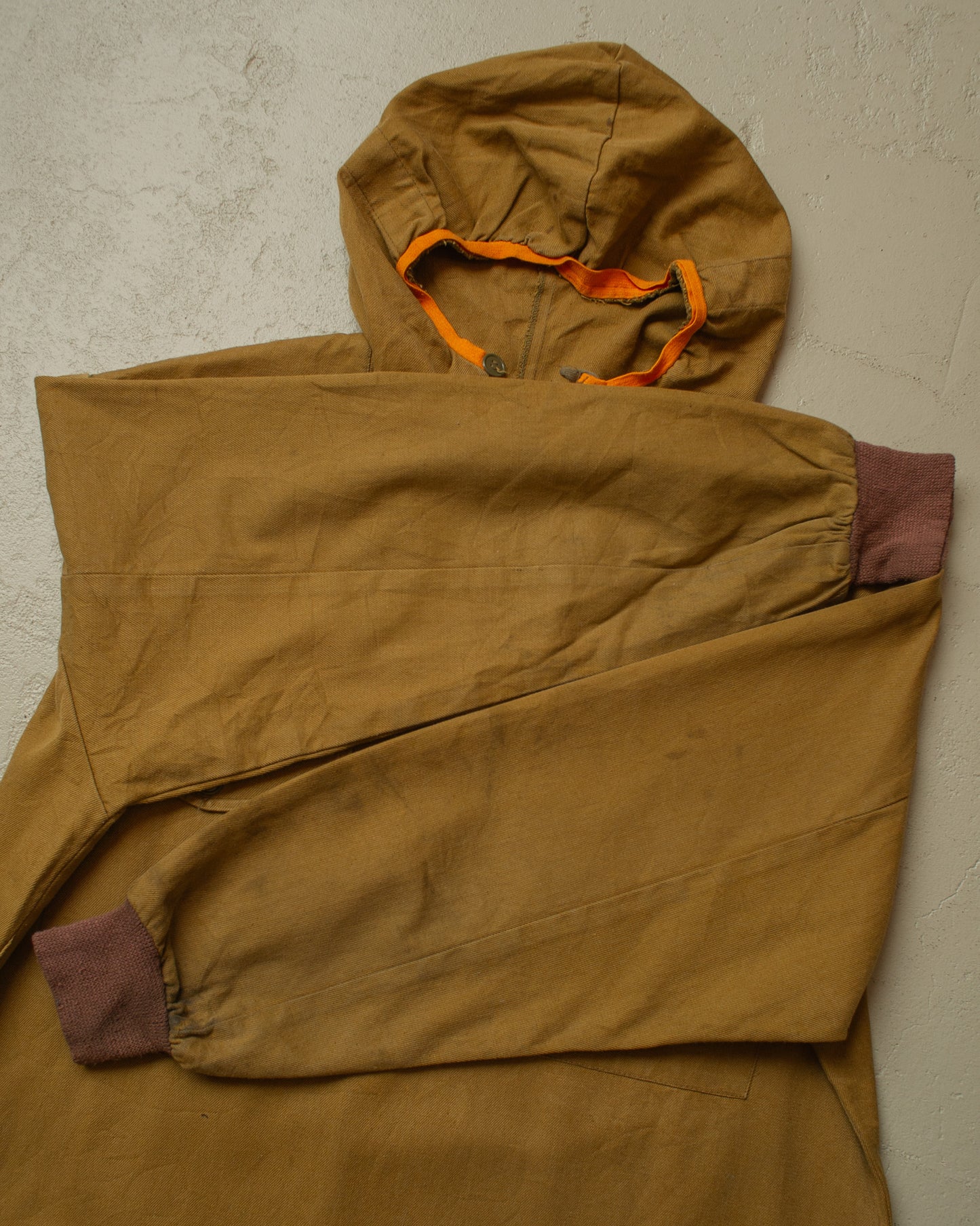 1950s East European Cotton Smock khaki - M/L