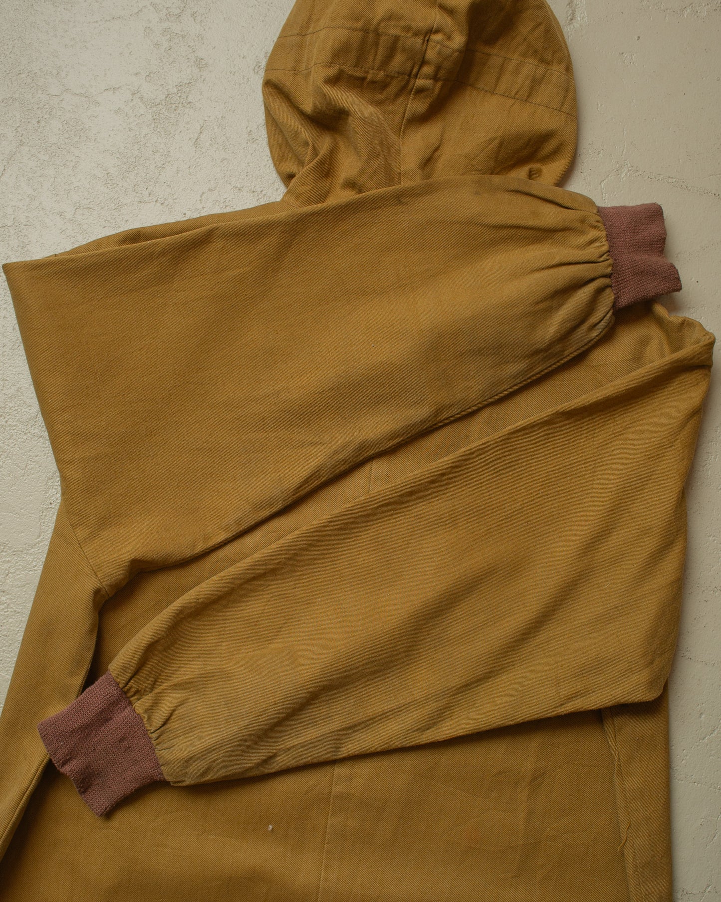 1950s East European Cotton Smock khaki - M/L