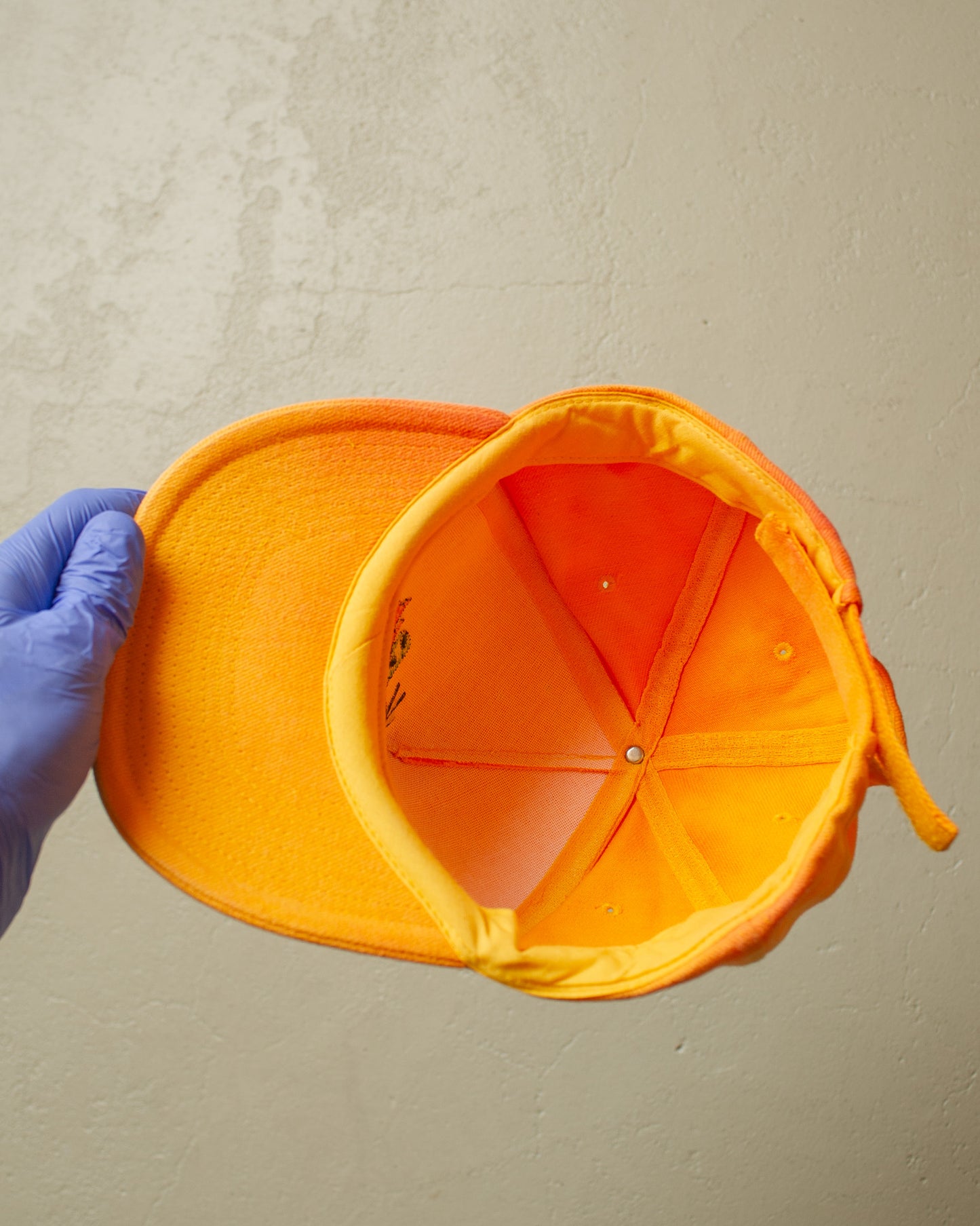 1990s Sunfaded Dino Strapback orange