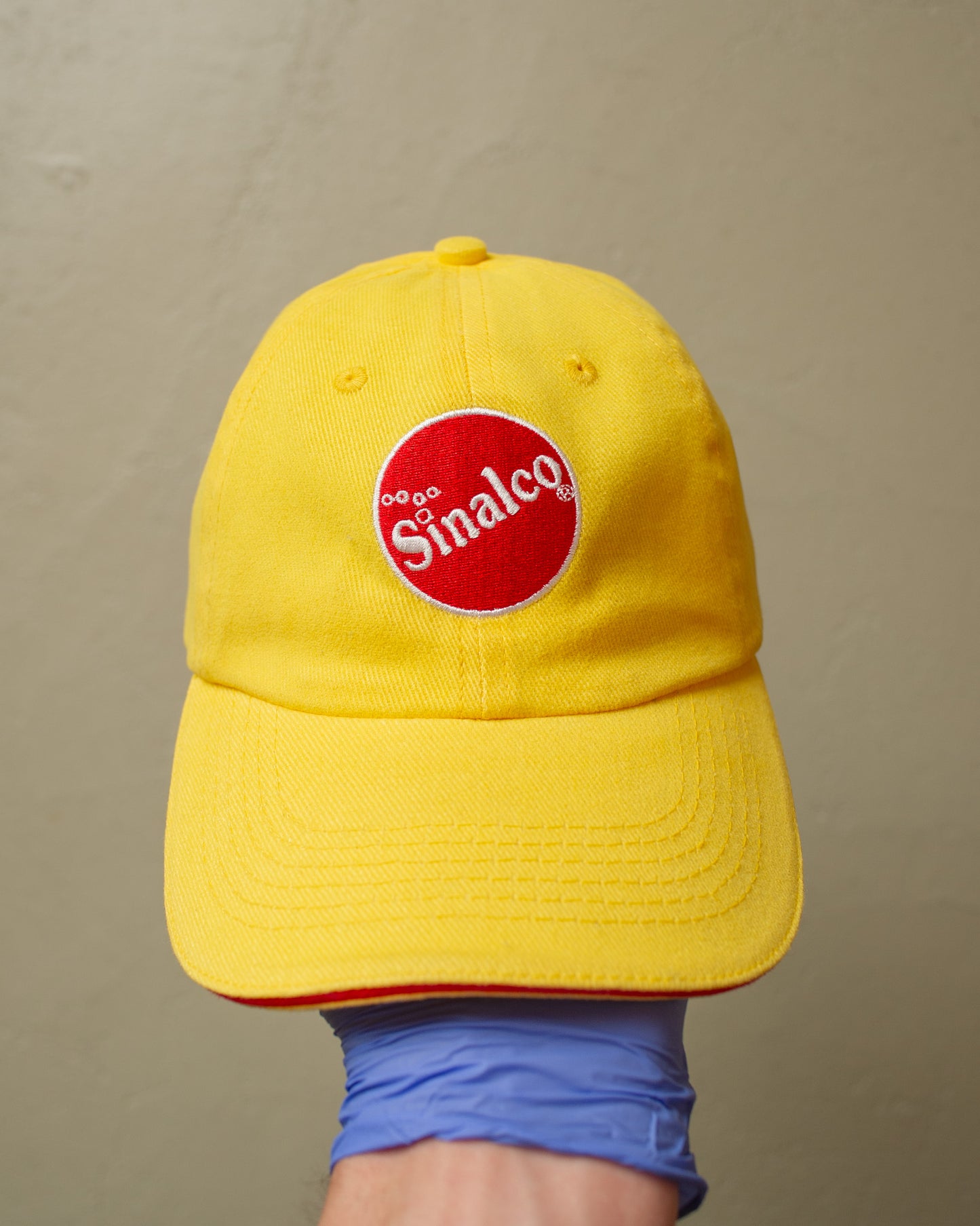 2000s Sinalco Strapback yellow