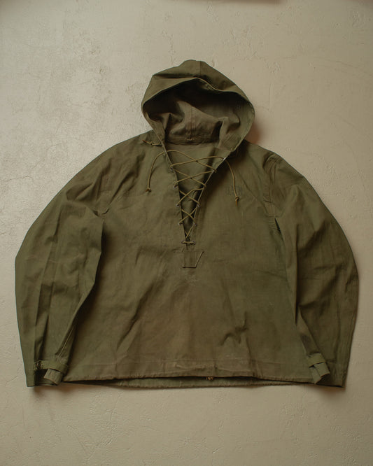 1940s WW2 US Navy Deck Smock green - M/L