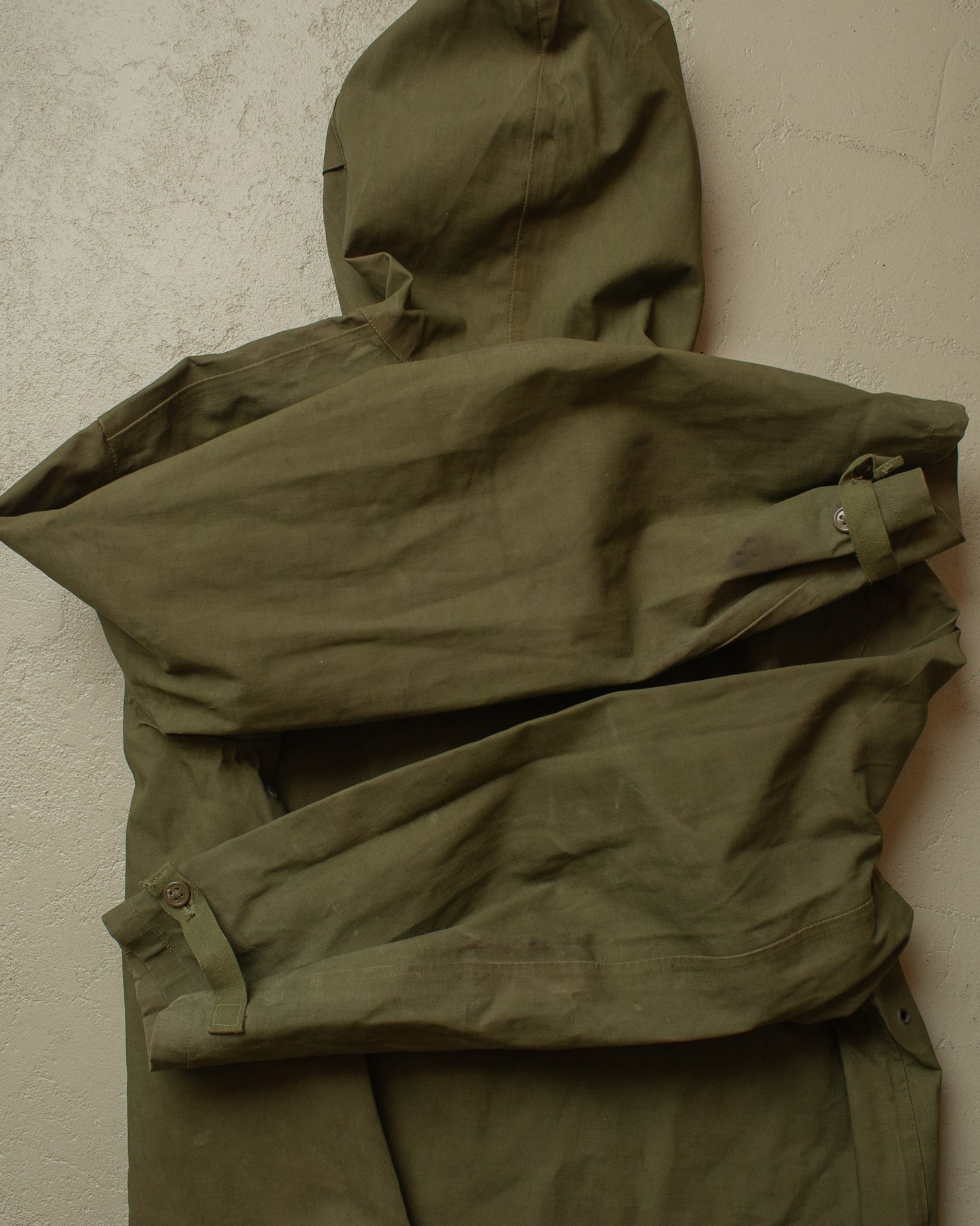 1940s WW2 US Navy Deck Smock green - M/L