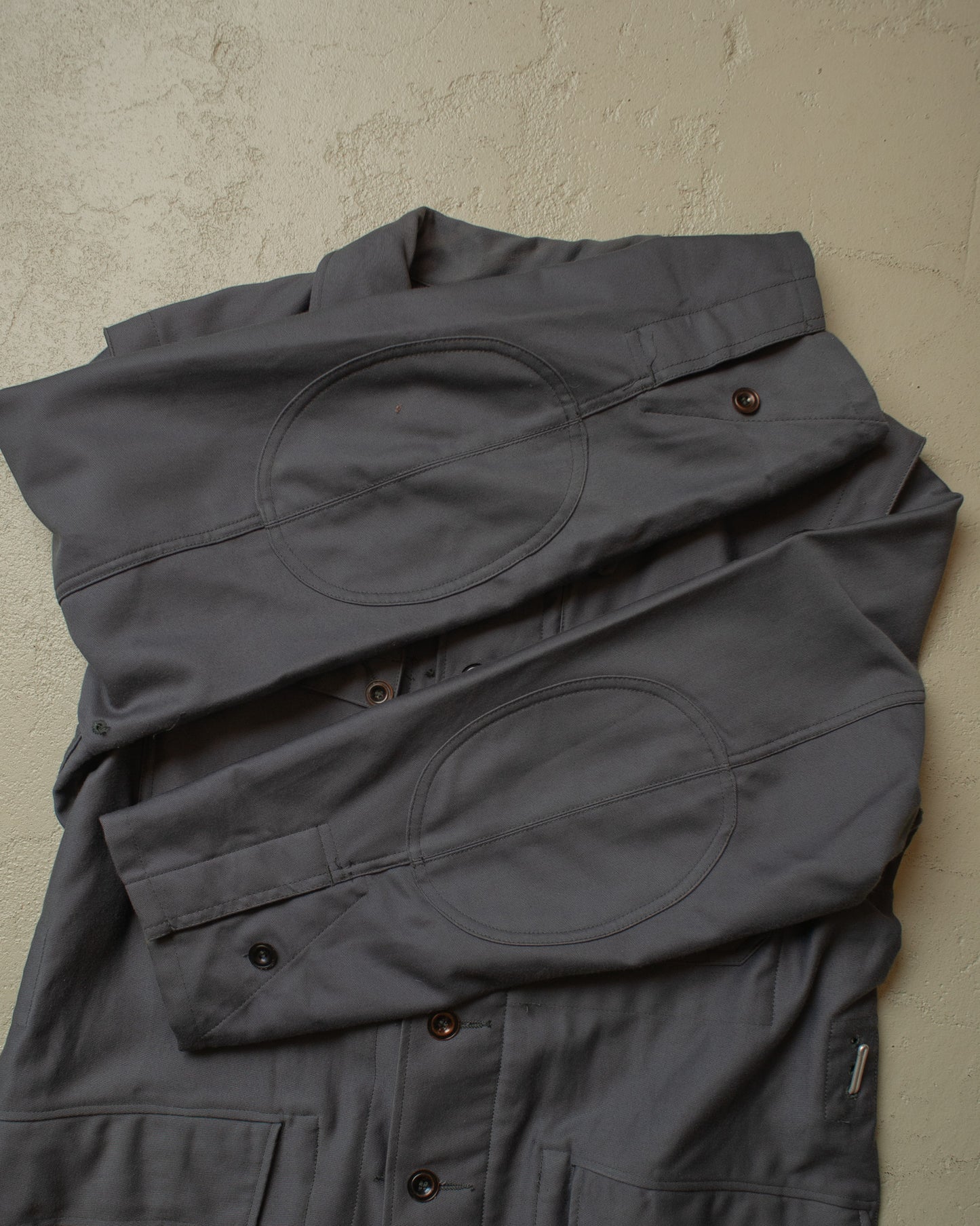 1982 German Federal Post Moleskin Work Set grey - L