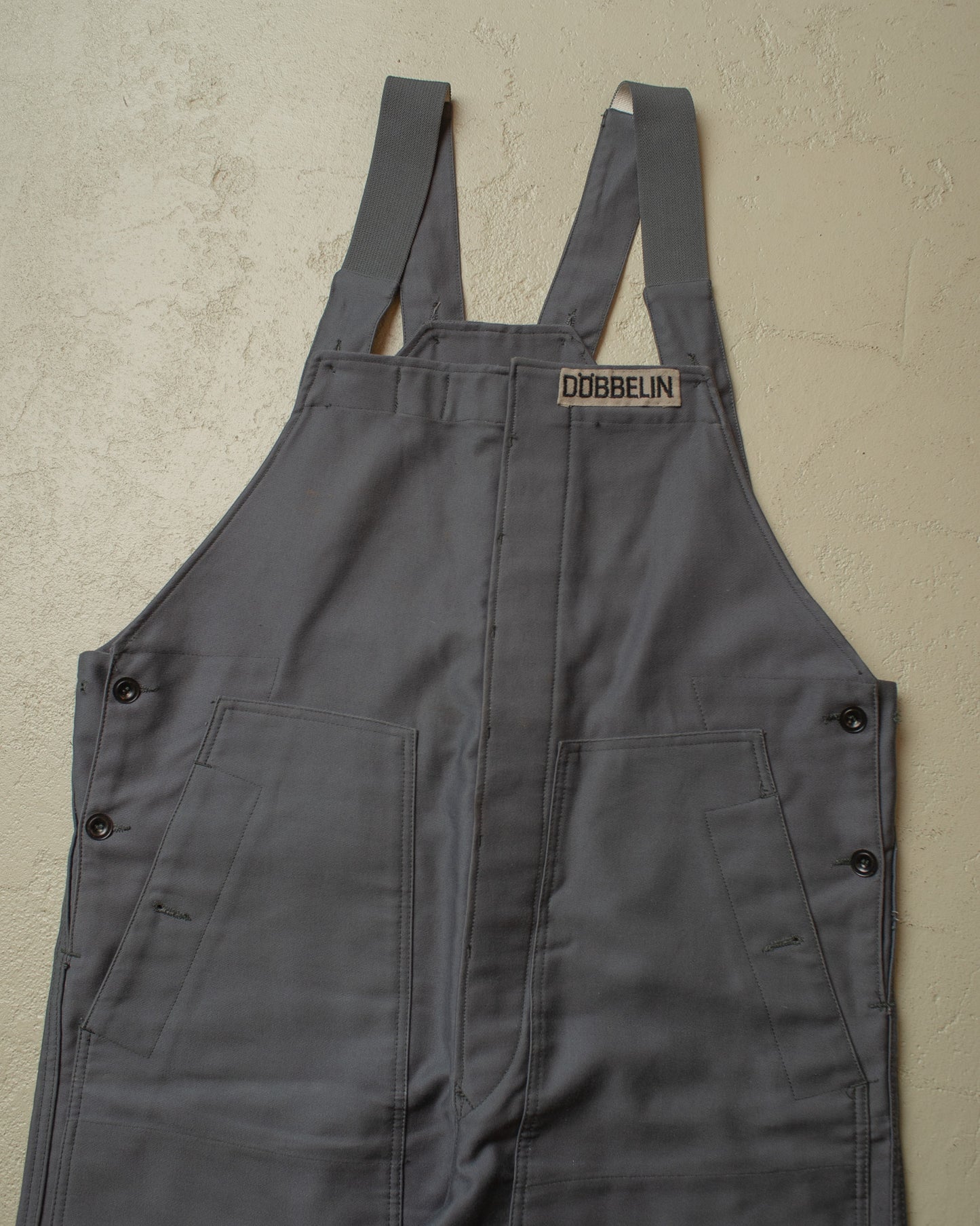 1982 German Federal Post Moleskin Work Set grey - L