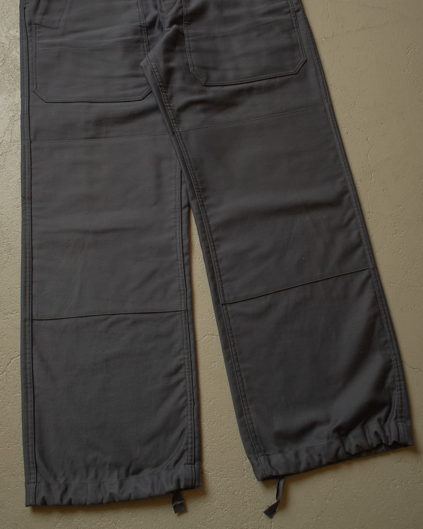 1982 German Federal Post Moleskin Work Set grey - L