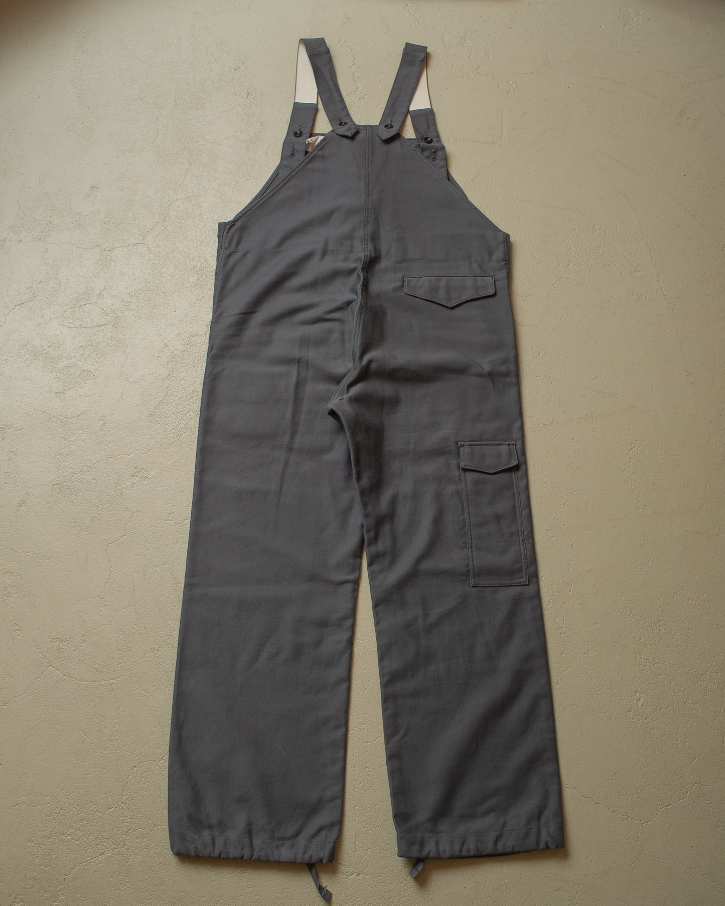 1982 German Federal Post Moleskin Work Set grey - L