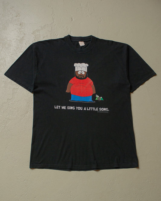 1999 South Park "Chef" T-shirt black - XL